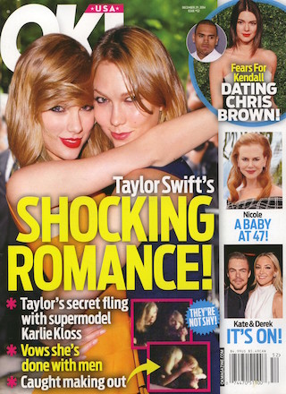Illustration for article titled This Week in Tabloids: Taylor Swift & Karlie Kloss in Super Sexy Love